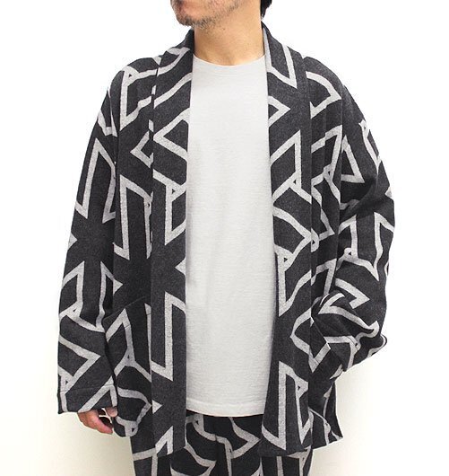 BLUE BLUE コンプレスドウールキッコウショールカラージャケット
