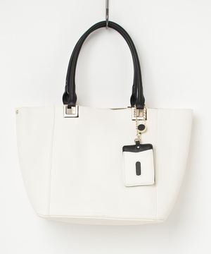 cache cache ICカードホルダー付きA4トートバッグ
