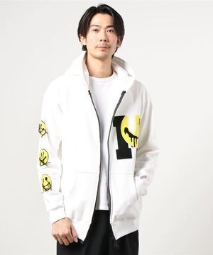 STUD MUFFIN バンダナ ジップパーカー
