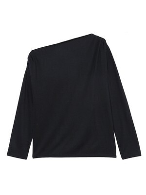 FRAY I.D アシメネックラインTシャツ