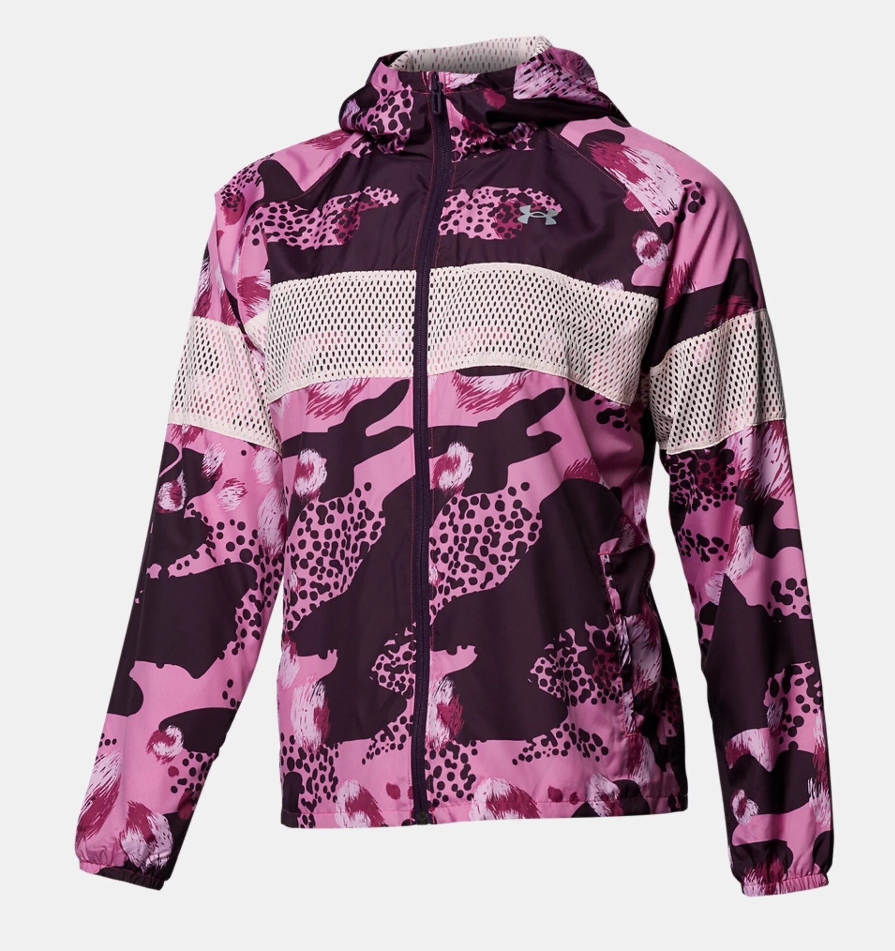 UNDER ARMOUR UAメッシュ ライナー プリント フーディー