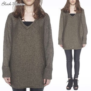 Black Mouton ネットヤーンプルオーバー（15210）