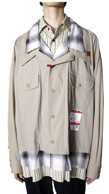 MAISON MIHARA YASUHIRO Triple Layered Shirt