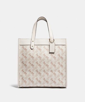 COACH Horse & Carriage Coated Canvas Tote