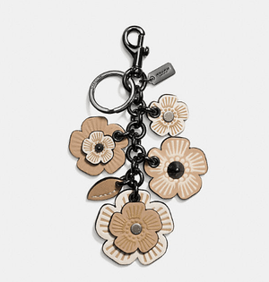 COACH ウィロー フローラル ミックス バッグ チャーム
