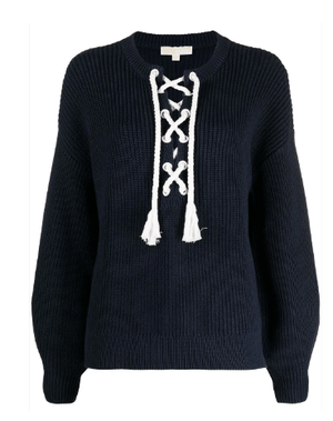 Michael Kors レースアップ プルオーバー