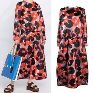 MARNI 関税送料込 新作 MARNI マルニ フAbstract Animalier ワンピース (MARNI/ワンピース) ABMA0671A0UTCZ67【BUYMA】