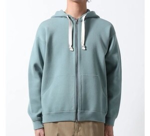 ADAM ET ROPE' ガスコットン フードZIPパーカー