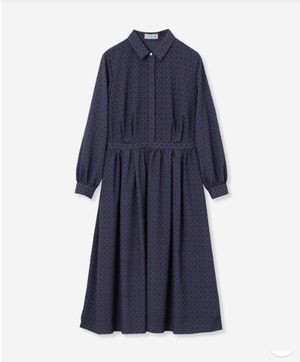 MACKINTOSH LONDON ジオメトリックフルーツプリントワンピース