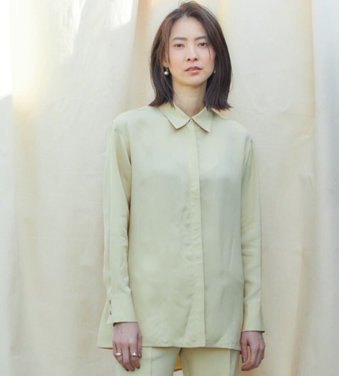 CASA FLINE バックオープンブラウス