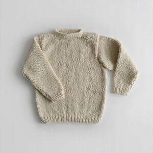YAECA YAECA WRITE　hand knit　natural