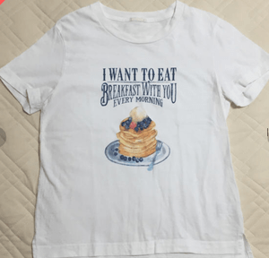 GU GU 白Tシャツ