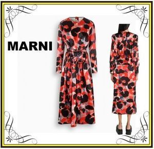 MARNI 【MARNI】アニマルプリント ドレス (MARNI/ワンピース) 65921133【BUYMA】
