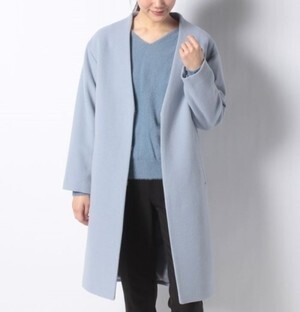 TONAL ラムノーカラーV コート