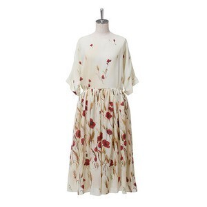 beautiful people w/pe crepe barley pt. dress