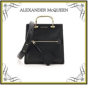 Alexander McQueen 【ALEXANDER McQUEEN】ショートストーリートートバッグ (alexander mcqueen/ハンドバッグ) 656471D78AA【BUYMA】