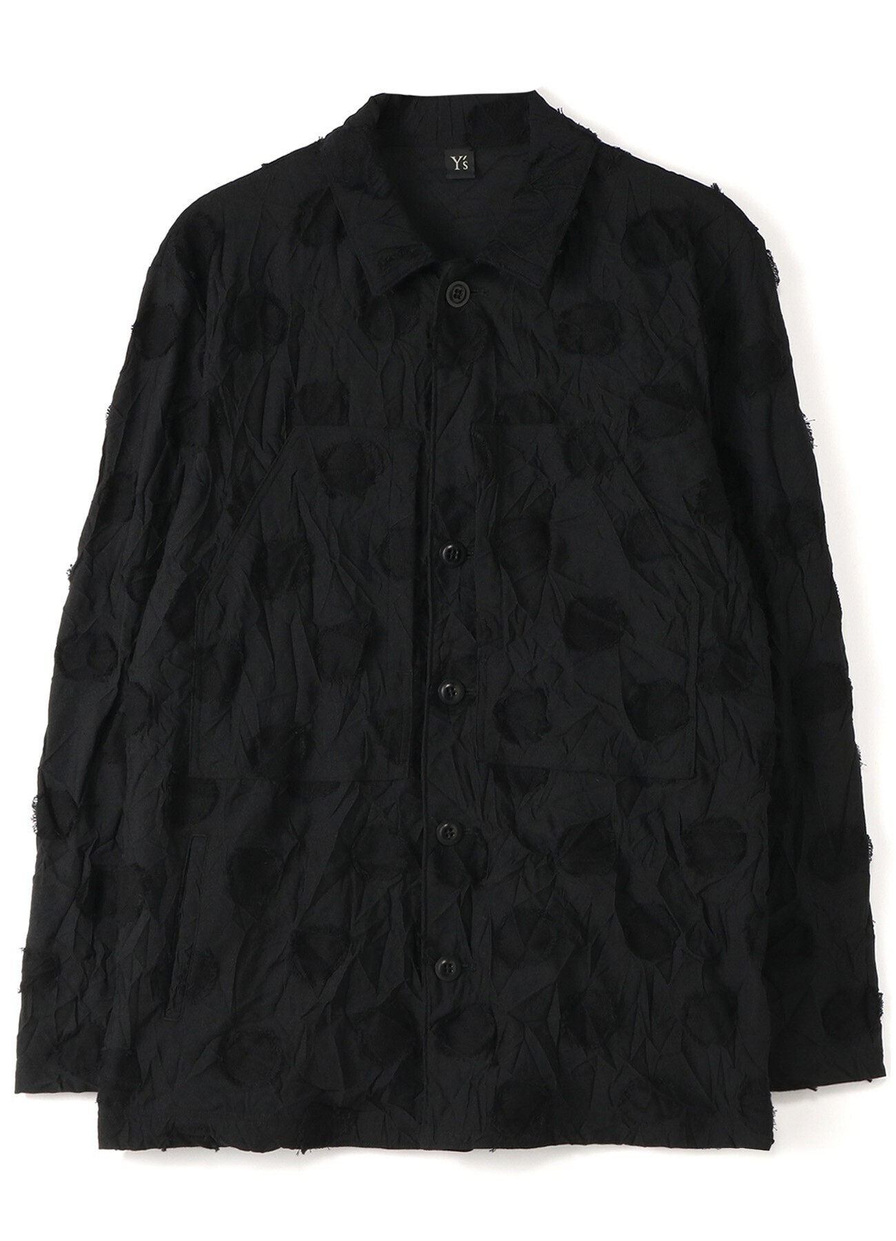 Y's 150d x 40/2 DOT CUT JQ WRINKLED ROBE DRAWING BLOCK PT