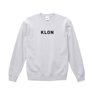 KLON KLON SWEAT LOGOTYPE WHITE（S/XL）