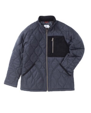 Hush Puppies 中綿ウェーブキルトラグランJK