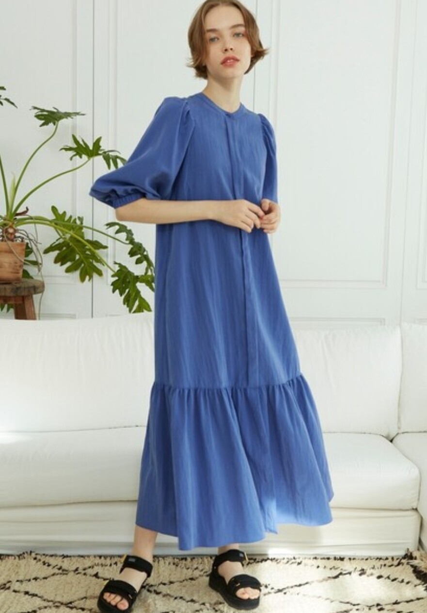 DRESSTERIOR ボリュームスリーブワンピース