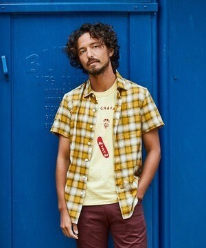 TMT OMBRE CHECK SHORT SLEEVES SHIRTS