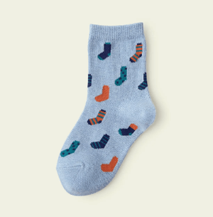Tabio キッズ 靴下柄ショートソックス