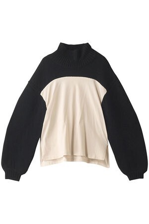 nagonstans Knit combination プルオーバー