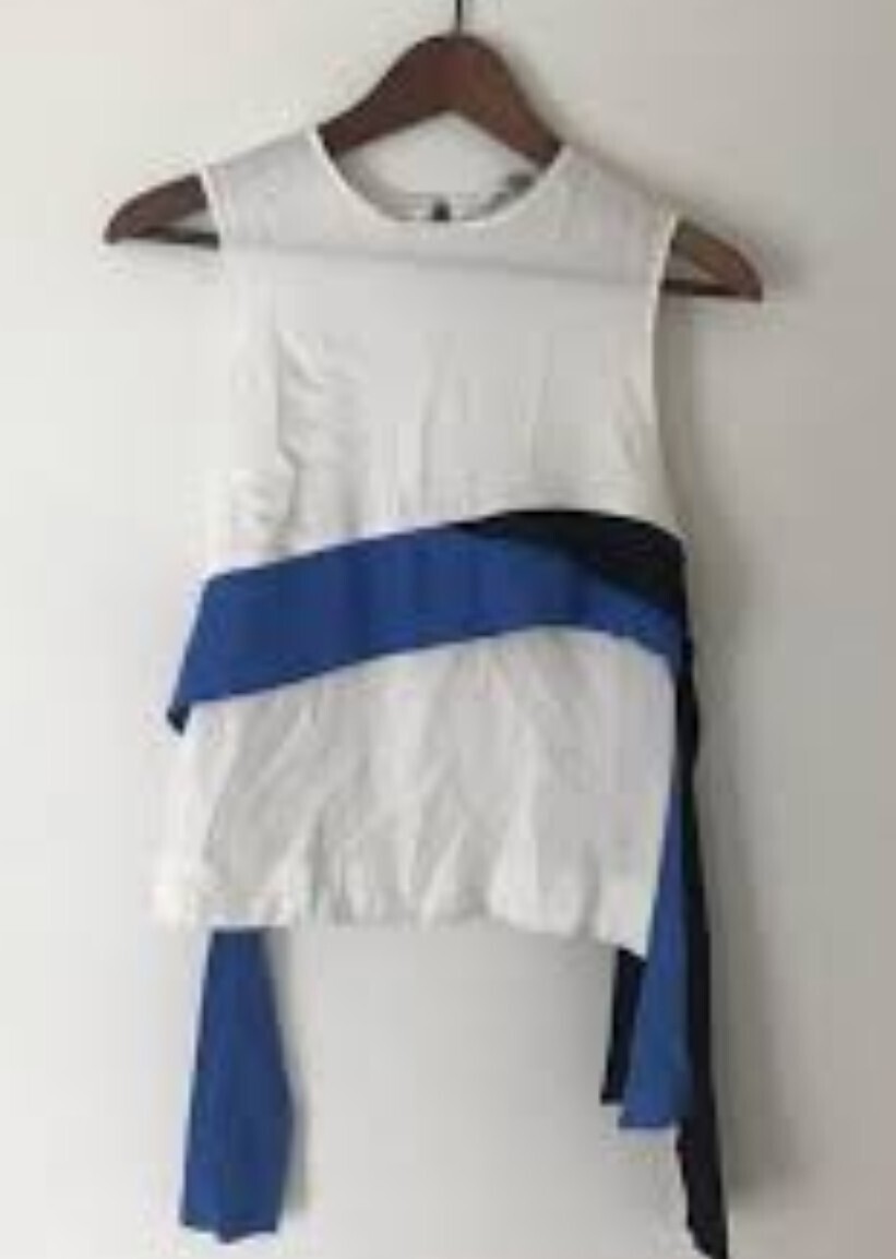 MSGM リボンカットソー