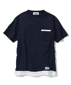 SILAS S/S PIPING POCKET TEE