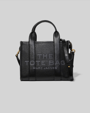 MARC JACOBS THE LEATHER MINI TRAVELER TOTE BAG