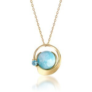 STAR JEWELRY K10 ネックレス OCEANIC
