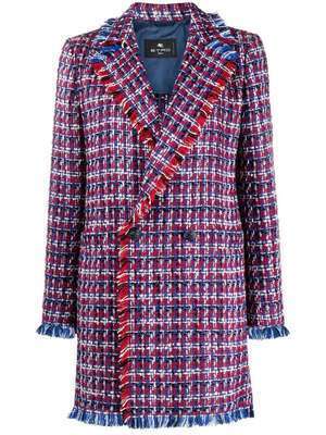 ETRO ツイード ダブルジャケット