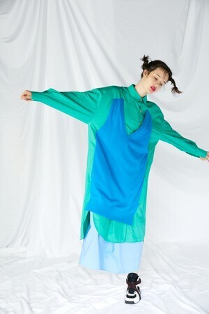 ENFOLD DRESS