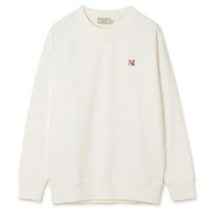 MAISON KITSUNE SWEATSHIRT FOX HEAD PATCH