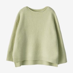 Dolce. サイドスリットプルオーバーニット【mint green】