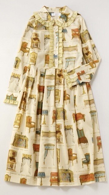 Jane Marple Noble furnitureプリーツフリルドレス