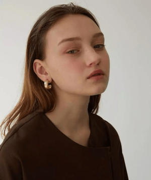 one sea matte half hoop pierce