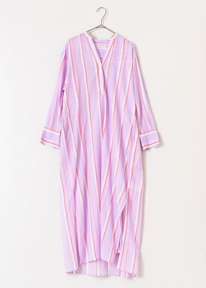 NE QUITTEZ PAS C.Voile Stripe Kurta Dress