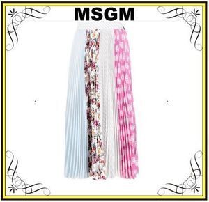 MSGM 【MSGM】ミックスプリントプリーツスカート (MSGM/スカート) 3041MDD29P217275【BUYMA】
