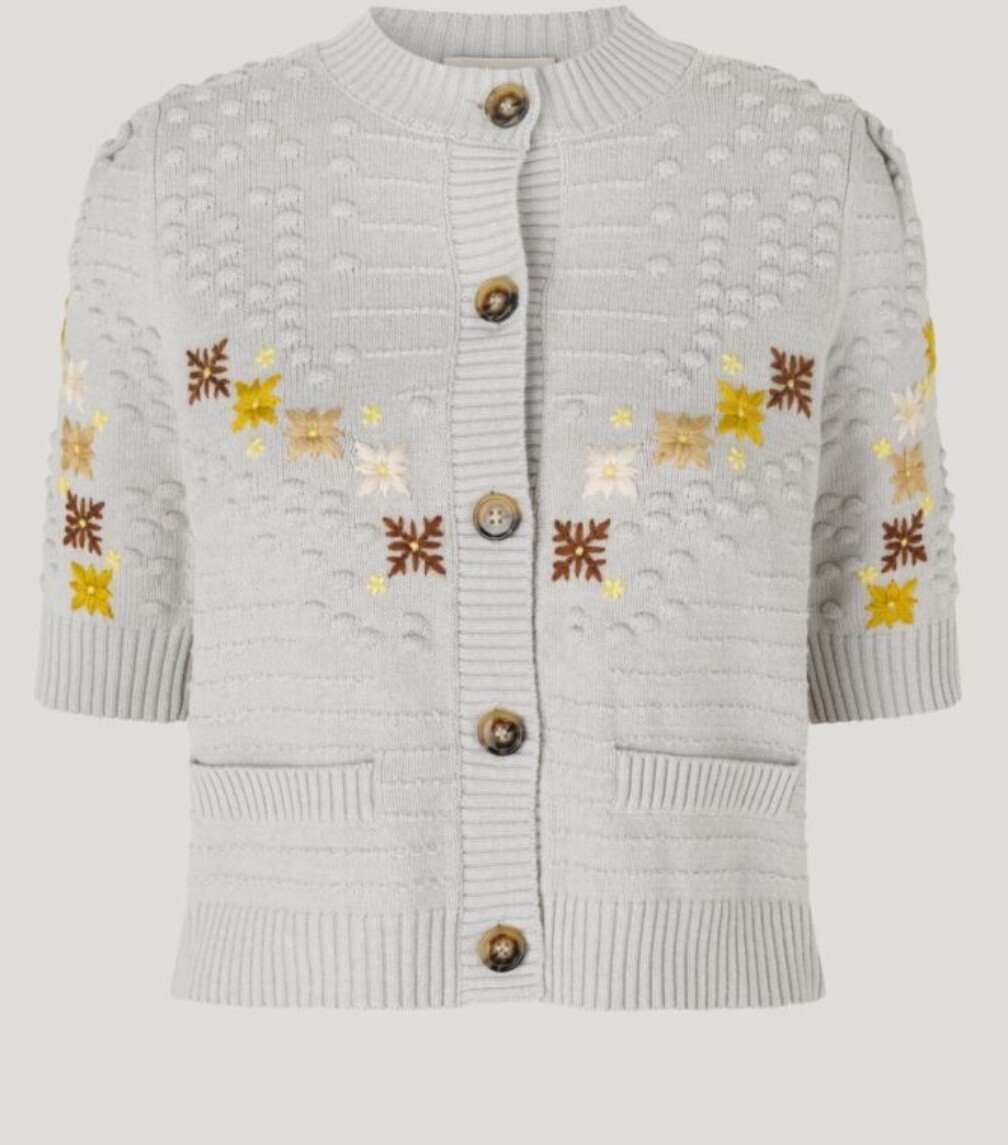 Baum und Pferdgarten Creida Cardigan in Grey Flower