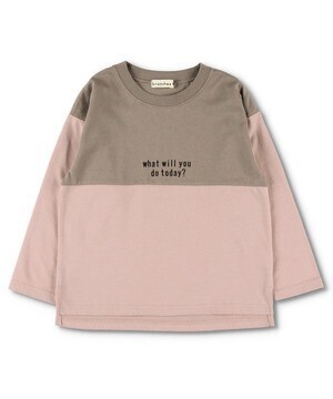 branshes 配色切替長袖Tシャツ