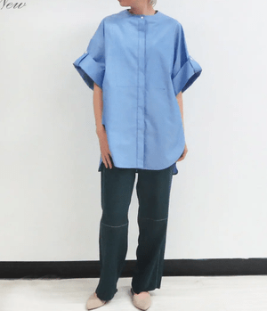 SALT+JAPAN COLORLESS VOLUME SHIRT