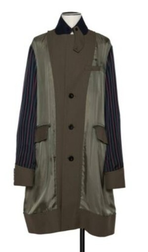 sacai Suitingコート
