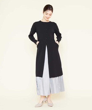 Sybilla コットンフィットロングカーディガン