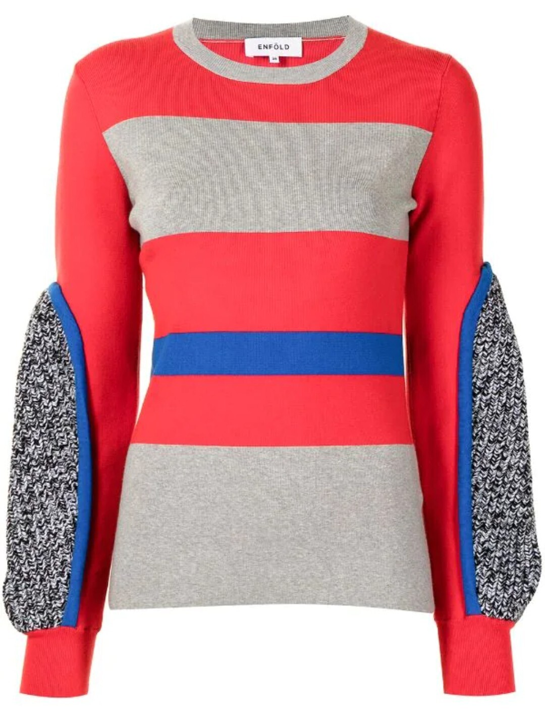 ENFOLD colour-block jumper