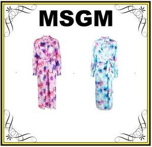 MSGM 【MSGM】絞り染めプリント シャツドレス ワンピース (MSGM/ワンピース) 3041MDA01A217151【BUYMA】