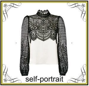 Self-Portrait 【SELF-PORTRAIT】レースディテール ブラウス (SELF PORTRAIT/ブラウス・シャツ) SP20057【BUYMA】