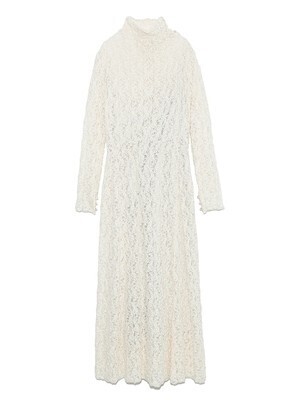 FRAY I.D ストレッチレースロングワンピース