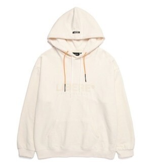 LIBERE LOGO HOODIE ロゴフーディー プルオーバービッグシルエットパーカー /