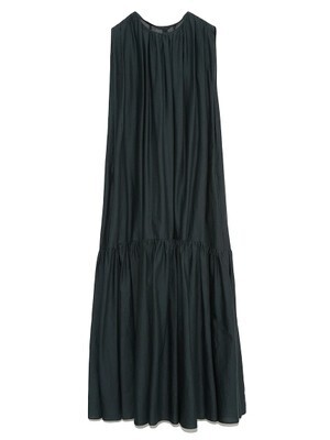emmi 【emmi atelier】リネンボリュームリボンワンピース